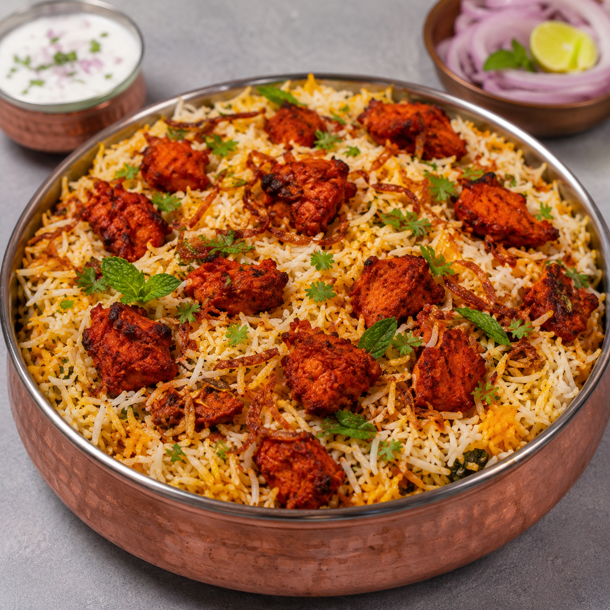Chicken Boneless 65 Biryani